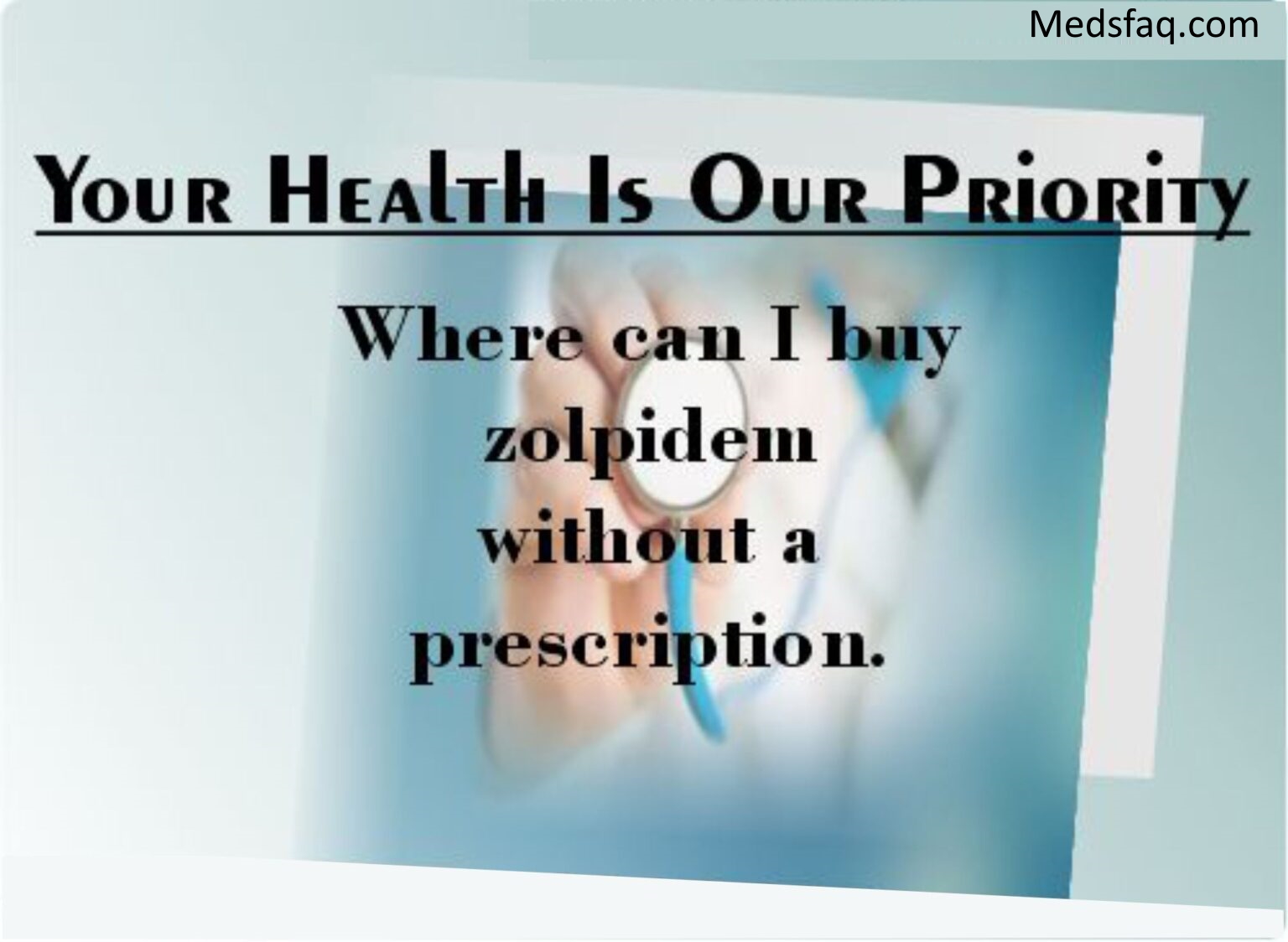 Where Can I Buy Zolpidem