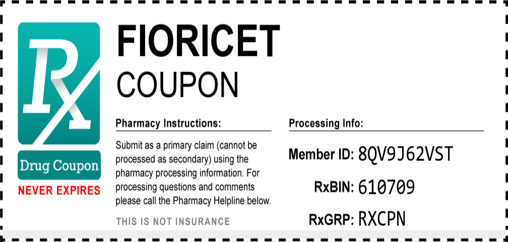 Fioricet Prescription Drug Coupon with Pharmacy Savings